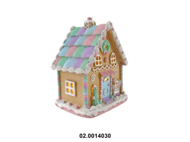 Maison de biscuits de Noël Marfinite 18 x22cm