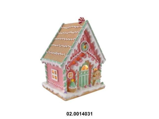 Maison de biscuits de Noël Marfinite 19x25cm