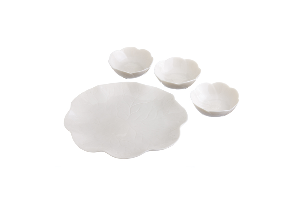 Pièce en porcelaine pour snacks Cj.4