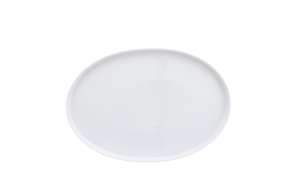 Assiette plate en porcelaine 14,8x1,2cm