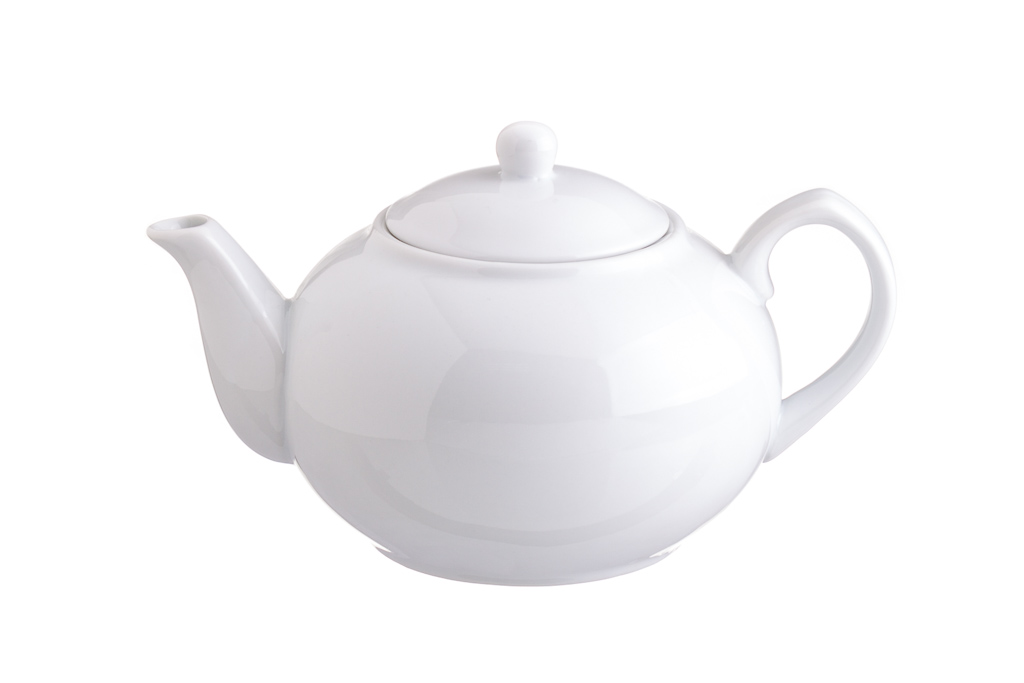 Théière en porcelaine 1.1L 15.5x14cm