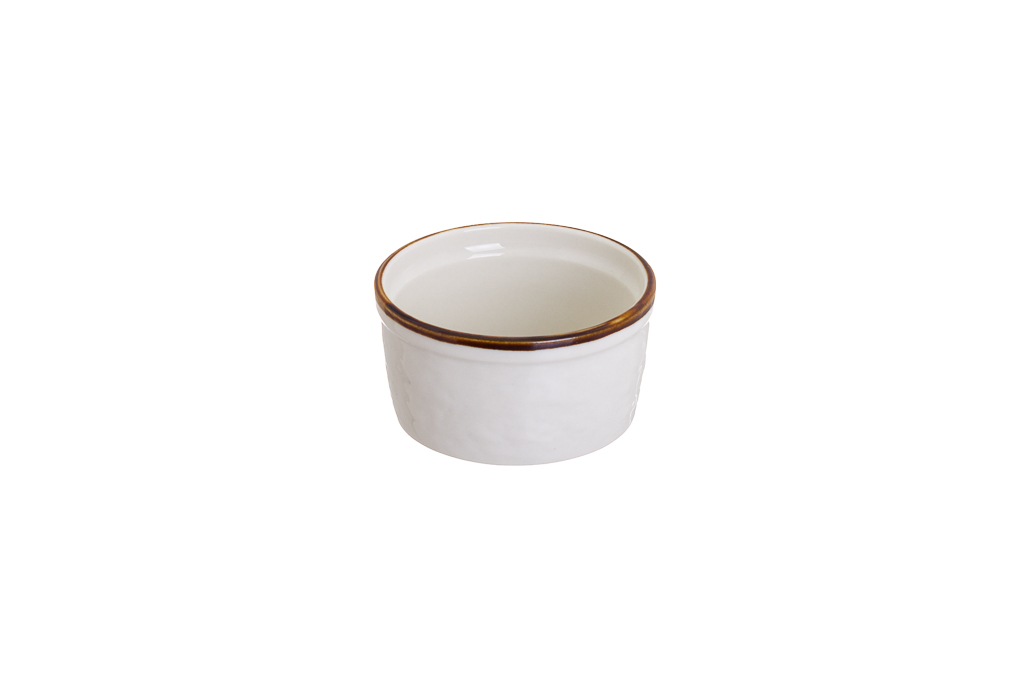 Ramekin Porcelaine Cannelle 4 cl 6 x 3,2 cm