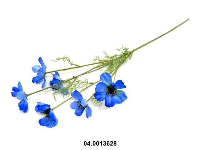 Marguerite artificielle Fleur Bleue 80cm