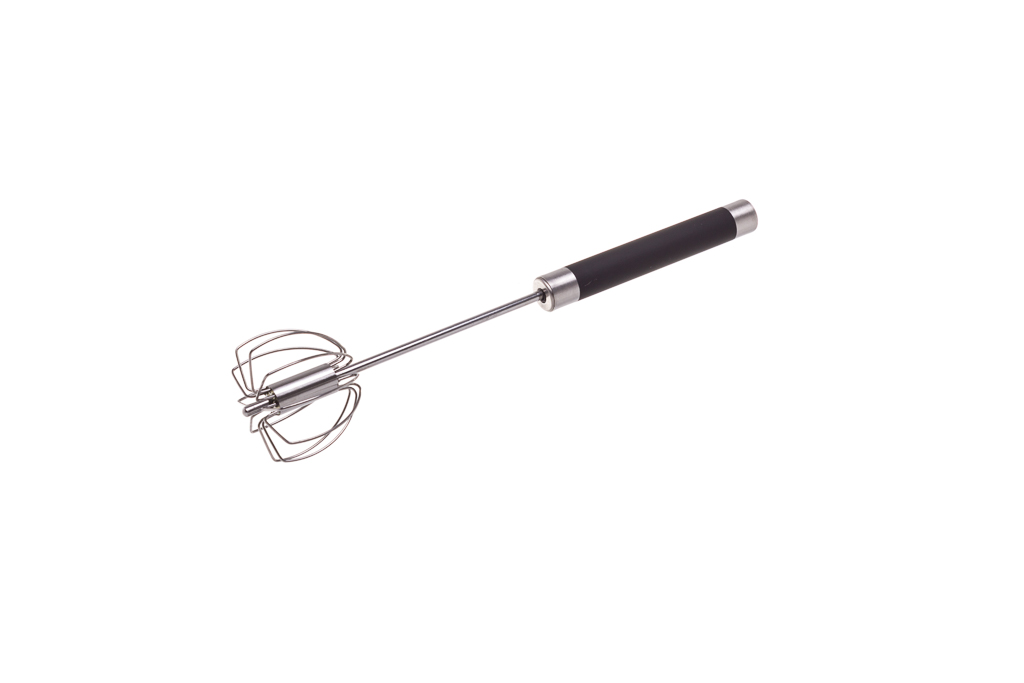 Fouet circulaire en acier inoxydable de 36 cm