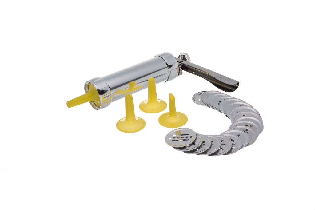 Seringue en aluminium pour la cuisson avec 4 buses PP et 20