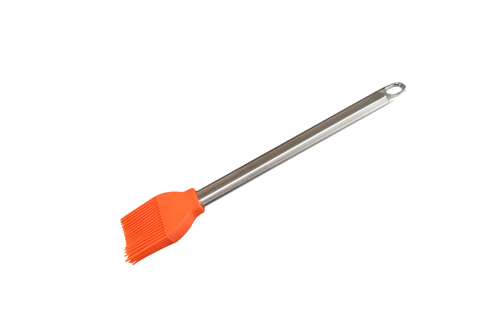 Pinceau silicone / inox 26x4.5cm