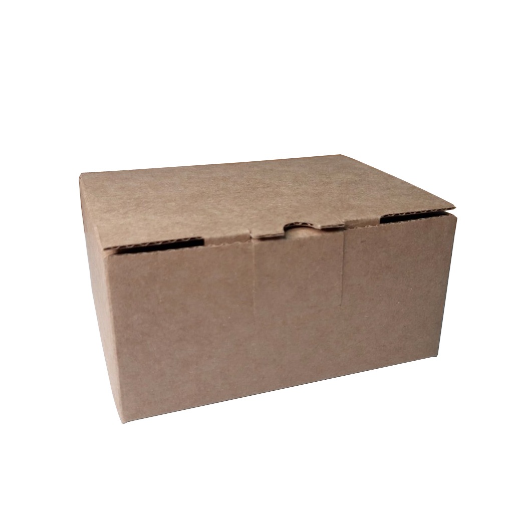 Boîte d’expédition kraft de 10 x 8 x 4,5 cm