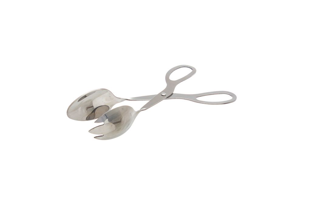 Pince à salade en acier inoxydable 21cm