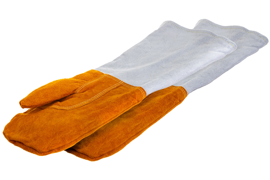 Paire de gants de cuisine en cuir 46cm 250º