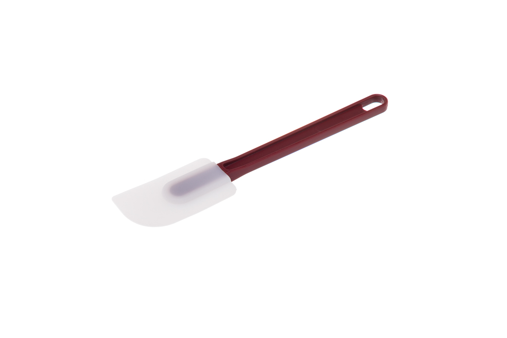 Spatule en silicone PP bordeaux 36x7,5cm