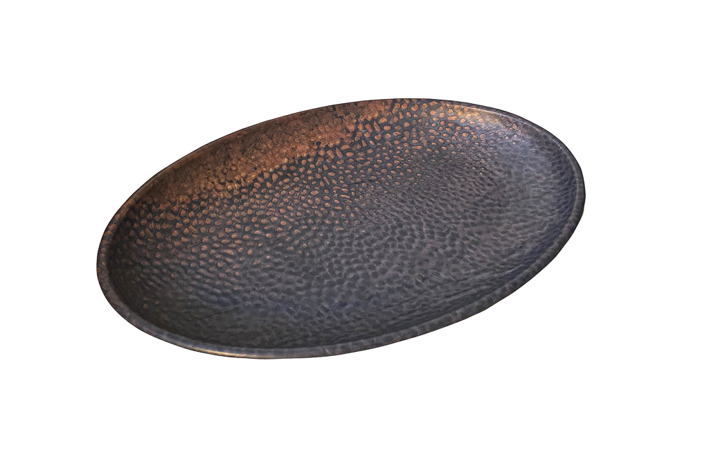 ASSIETTE OVALE EN MÉLAMINE SUNSET 39.3x27.5