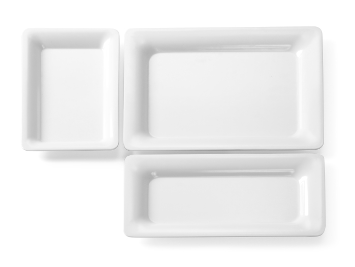 Plateau de service en mélamine 32x17,5 cm