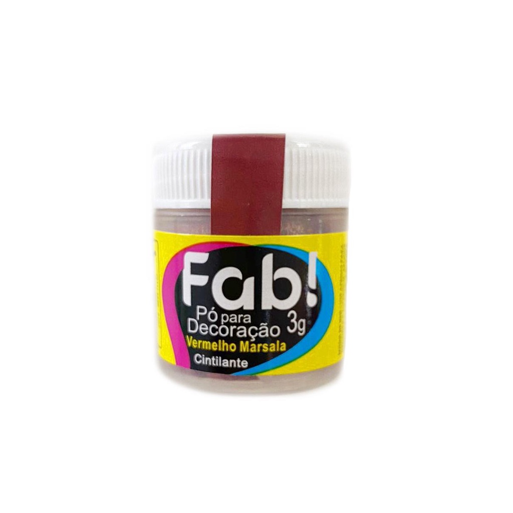 Marsala couleur poudre décorative 3g