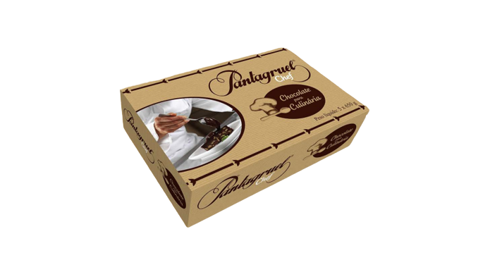 Tablette de chocolat noir professionnel Pantagruel 5x650g