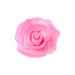 Ensemble de fleurs en sucre roses, boîte 17