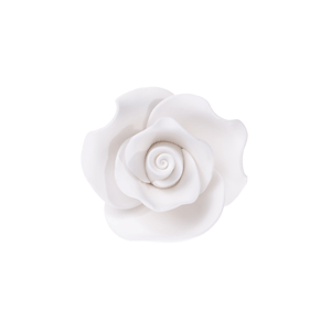 Ensemble de fleurs en sucre blanc, boîte 17