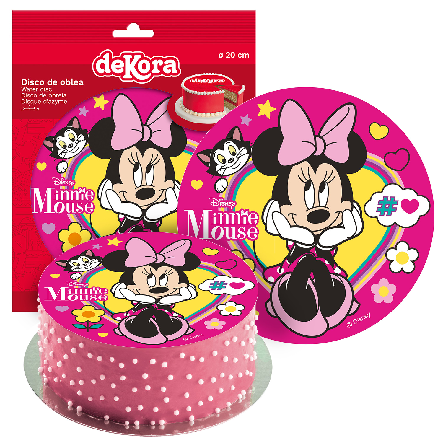 Minnie Host Disque 20cm