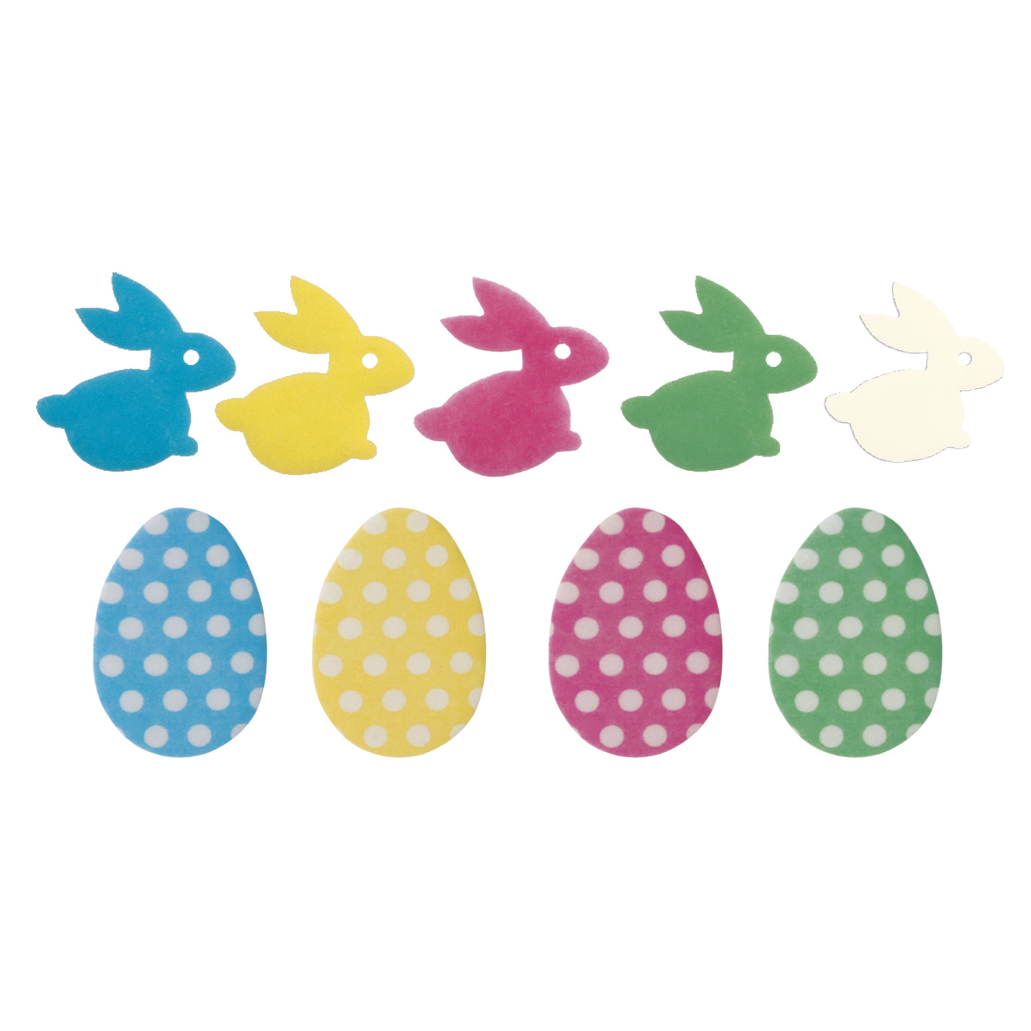 Assortiment de Pâques en gaufrettes de 3,5cm, boîte de 200