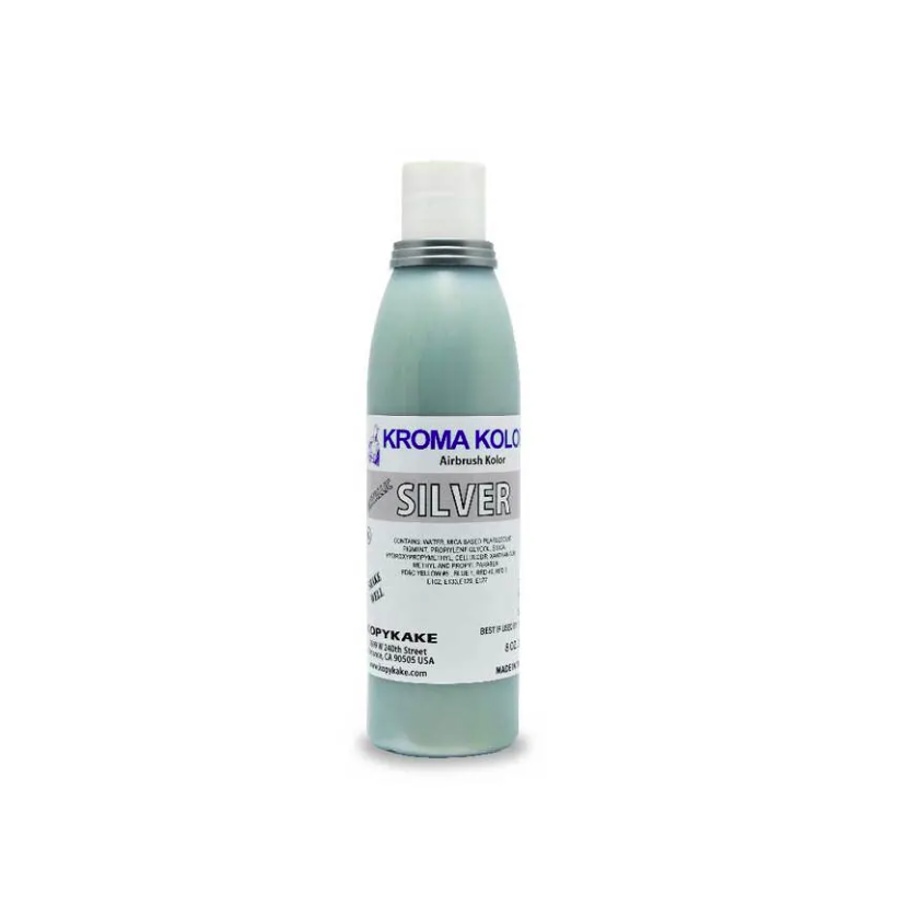 Kopykake colorant liquide 118 ml argent