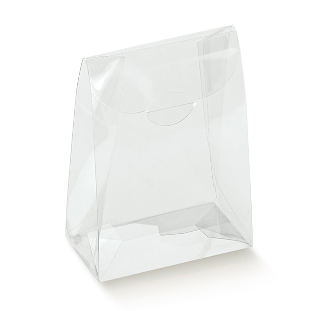 Boîte de sac en acétate 70x40x85mm