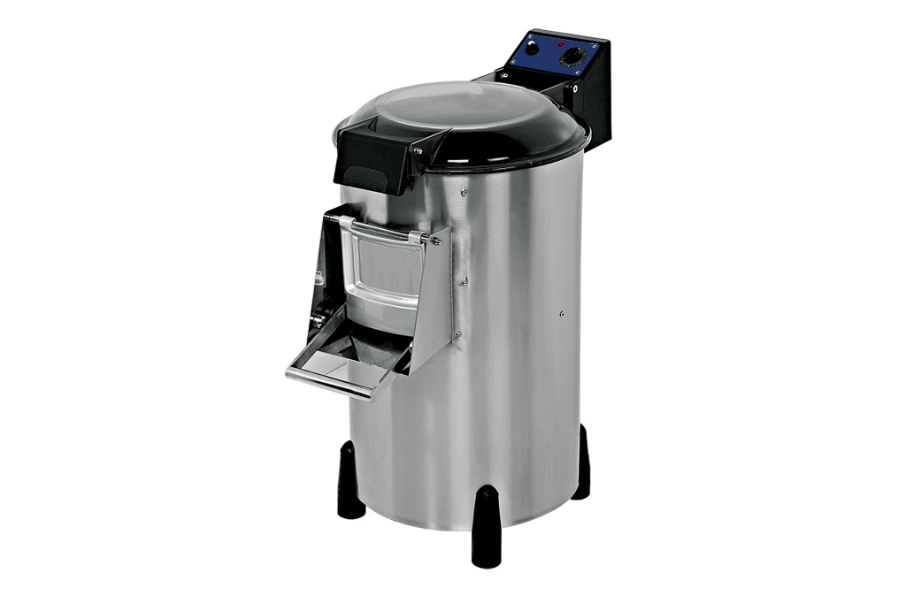 ÉPLUCHEUR DE POMMES DE TERRE EN ACIER INOXYDABLE 25KG 1.1KW CAP. 500KG/H