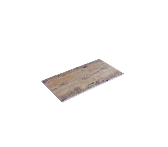 Planche mélaminée imitation bois GN1/2 32.5x17.5