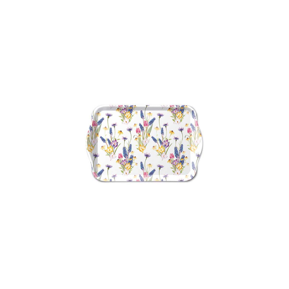 Plateau en mélamine Hello Spring 13x21cm