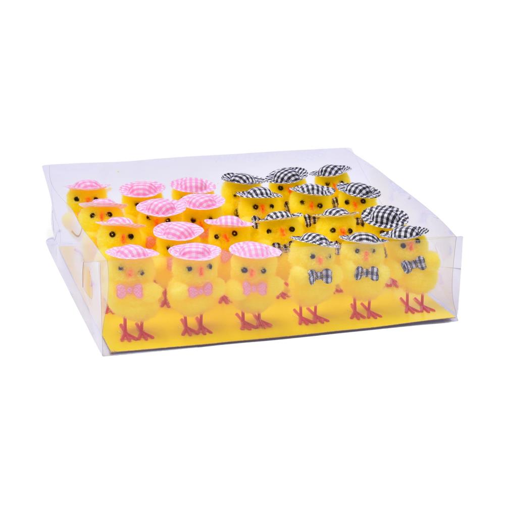 Boîte à poussins de Pâques 6cm.24