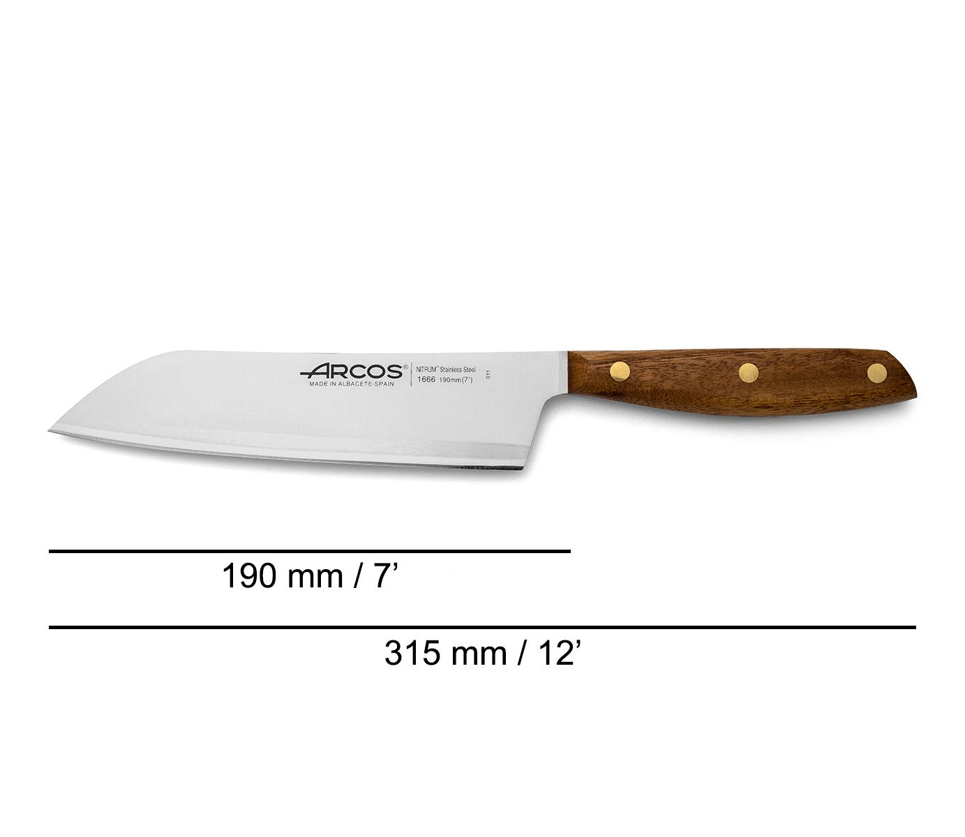 Couteau japonais 19 cm