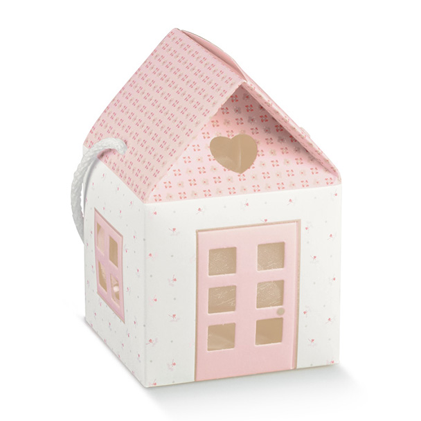 Maison en carton 80x80x80mm