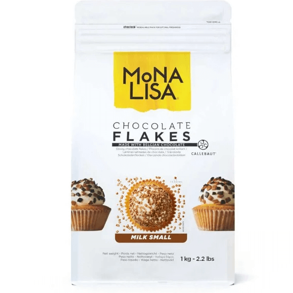 Flocons de chocolat au lait Mona Lisa 1 kg