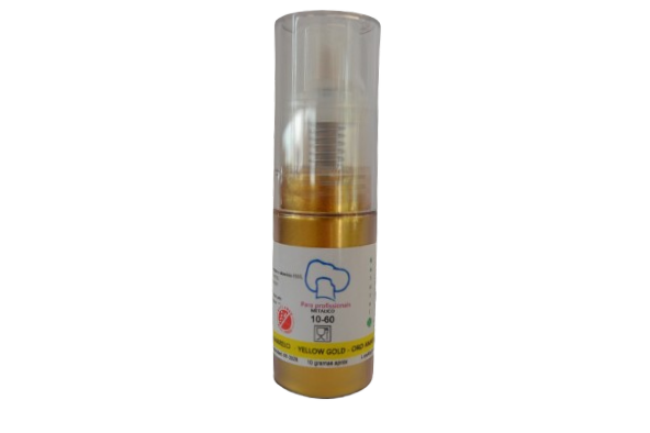 Spray métallisé doré 10 g