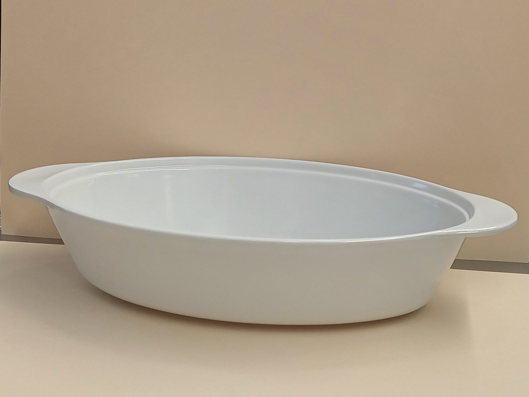 Canot ovale en mélamine 26x15x4cm