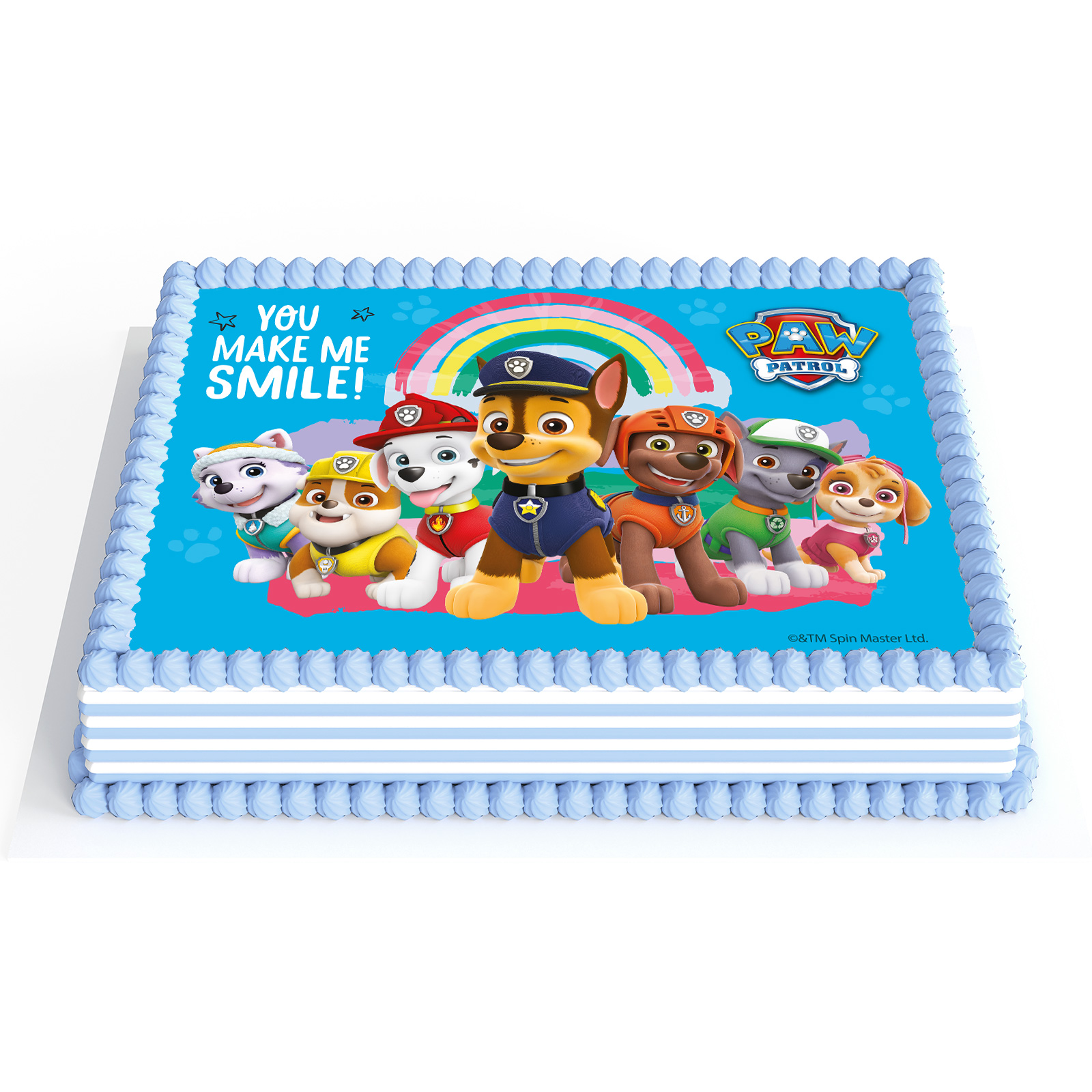 Disque comestible en forme d’empreinte de patte (A5, 14,8 x 21 cm)