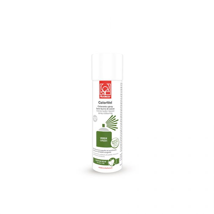 Modecor Teinture en spray effet velours vert 250ml