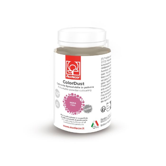 Colorant en poudre liposoluble rose brillant 25 g