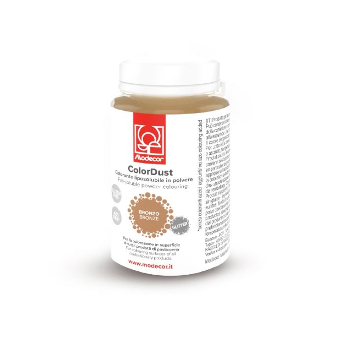 Colorant en poudre liposoluble bronze avec brillance 25 g