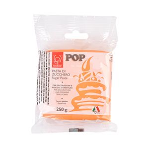 Pâte à sucre Orange Pop 250 g
