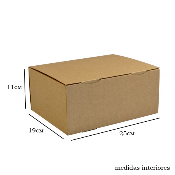 Boîte postale kraft 25 x 19 x 11 cm