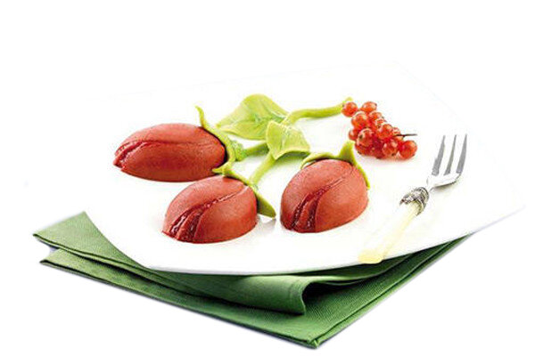 Moule en silicone tulipe 76,5 x 50,5 h 29,5 mm