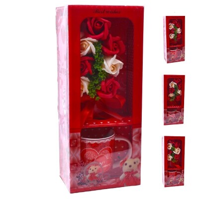 Coffret cadeau Saint-Valentin 2 pièces.