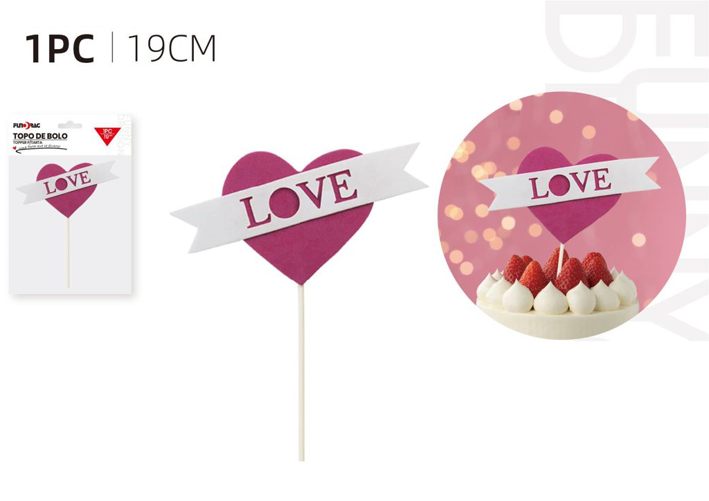 Ornement LOVE 19cm