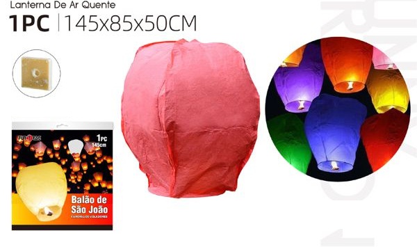 Ballon de la Saint-Jean 145x50x35cm