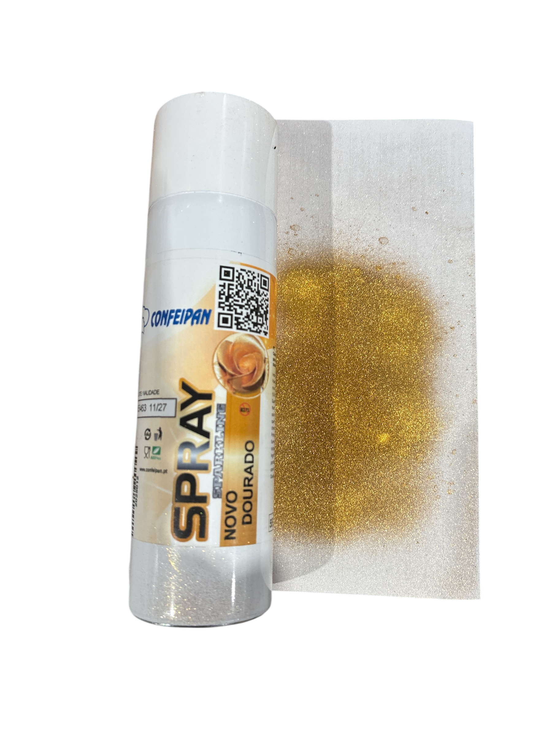Nouveau colorant alimentaire en spray d’or de 250 ml