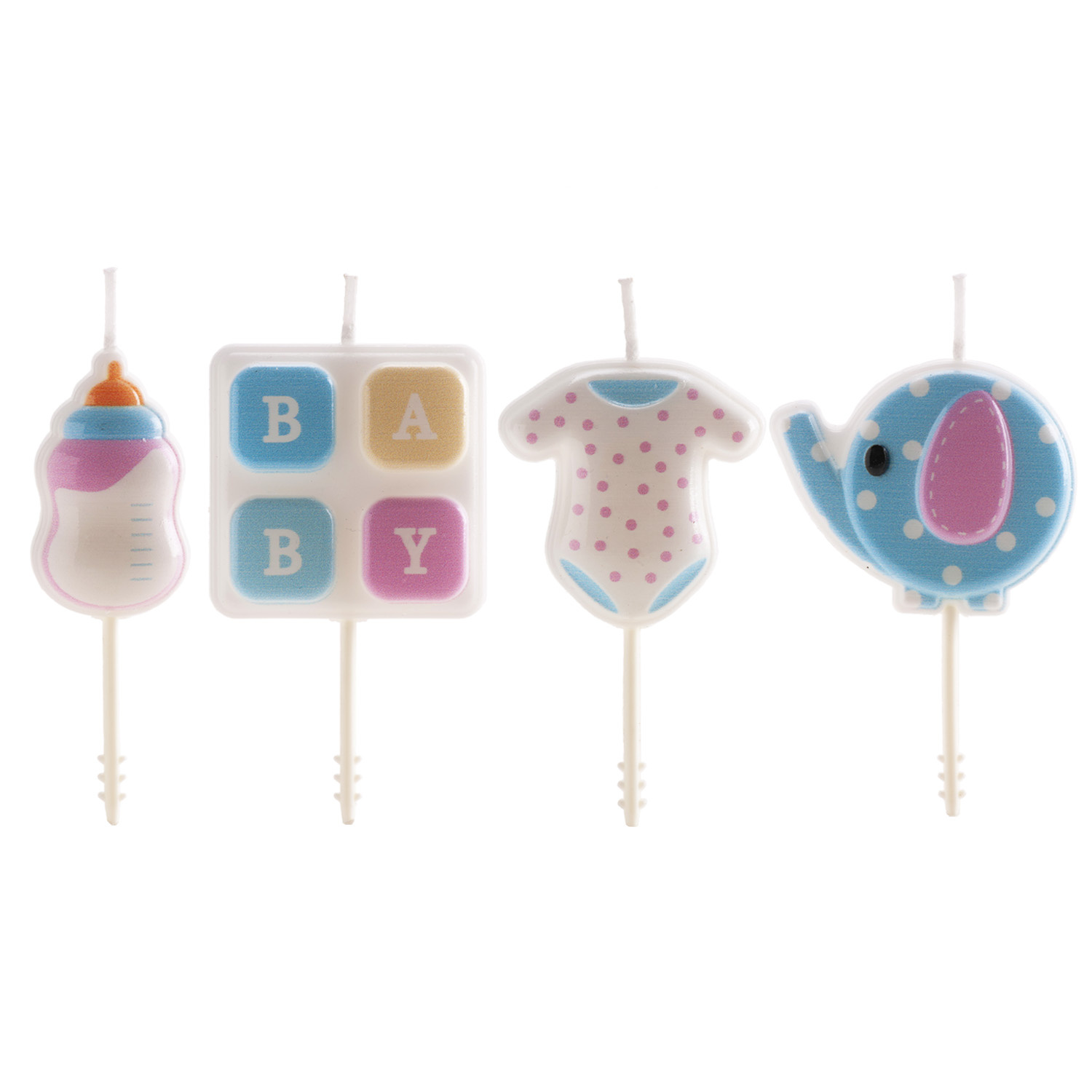 Bougie Hello Baby 4 modèles 8cm