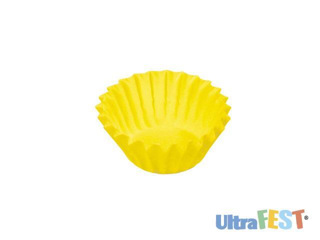 Papier Gourmet Jaune Forme 84 unités.