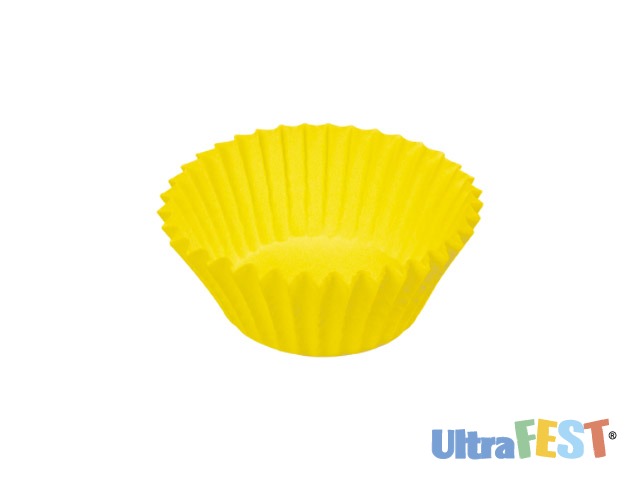 Papier gourmet jaune Form No.4 3x2x3.5cm Pack.85