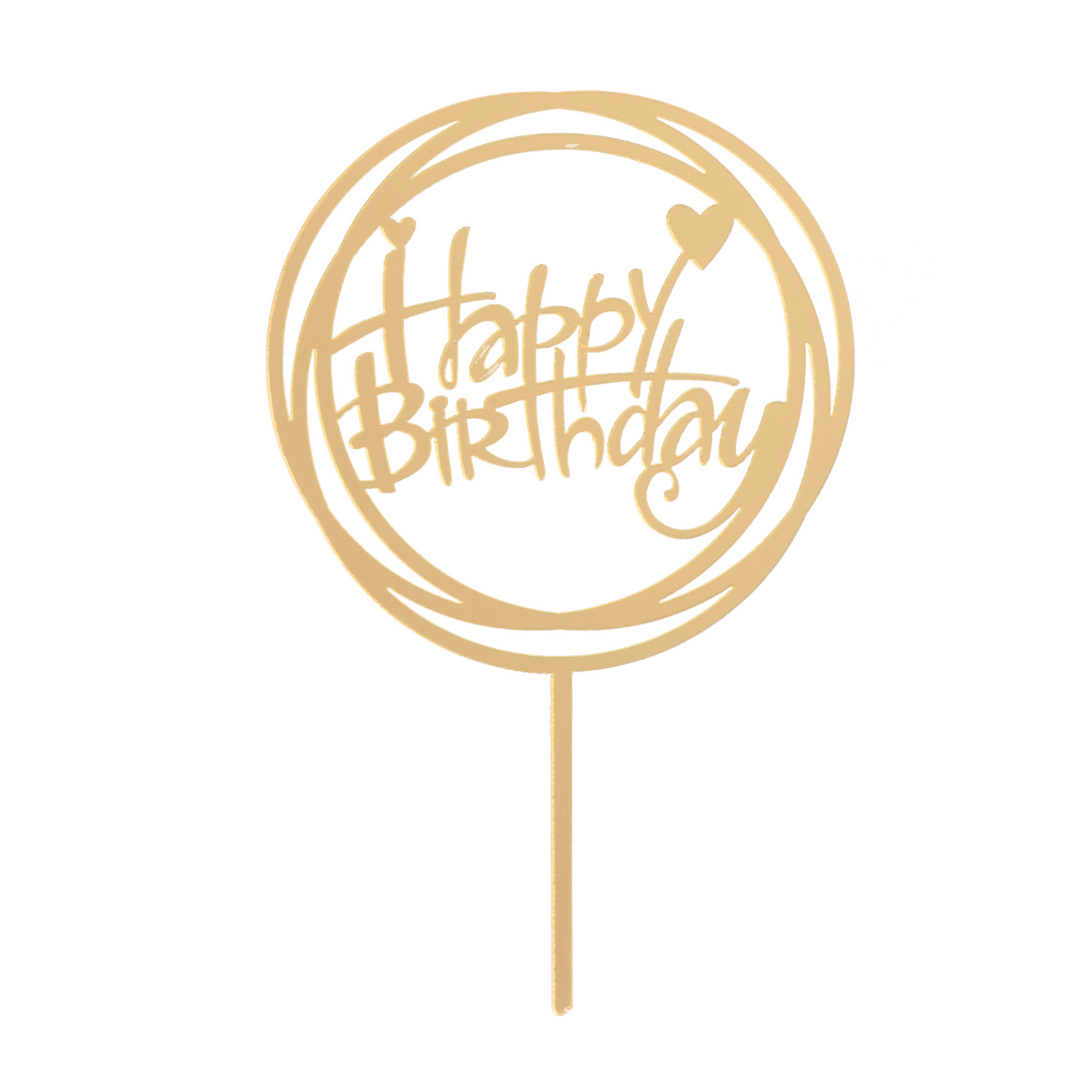 Surmatelas Happy Birtday Or 10cm