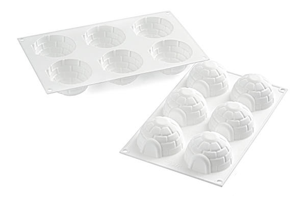 Moule en silicone IGLOO (6 cavités)