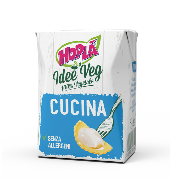 Crème de Cuisson Vegan Hoplá 200ml Boîte de 12 Unités